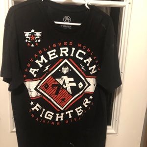 American fighter shirt